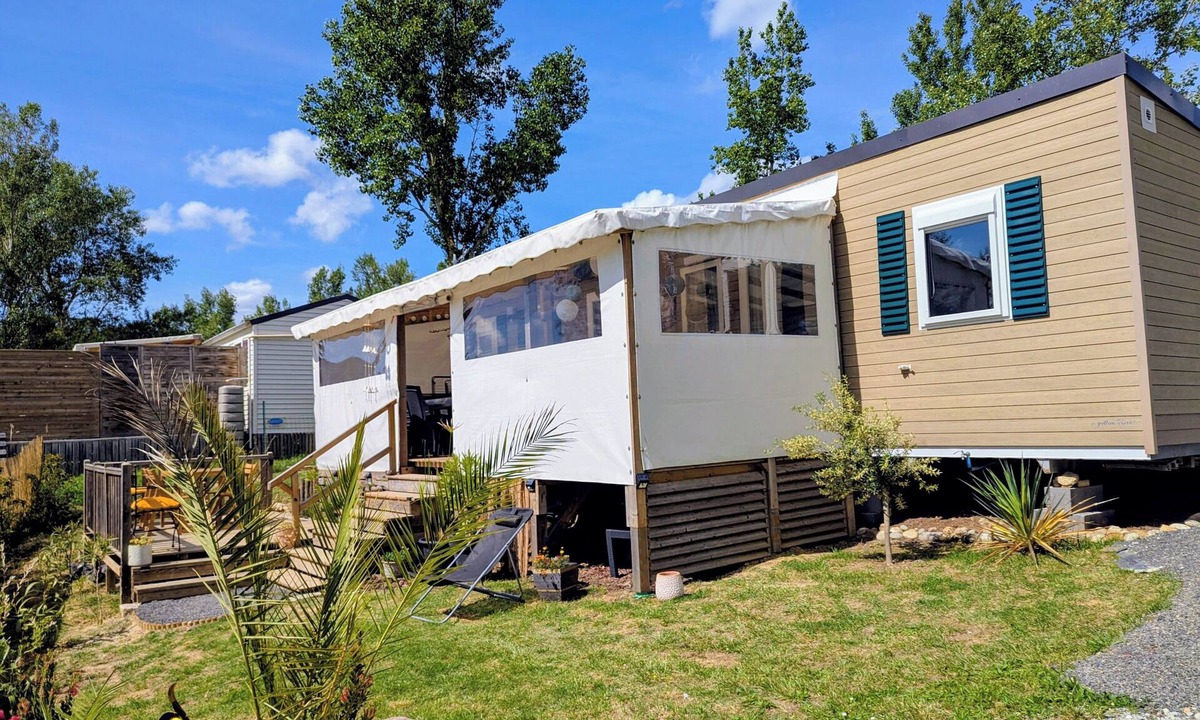 Saint-Papoul House | Air-conditioned, fully furnished, and spacious mobile home for 6–8 people