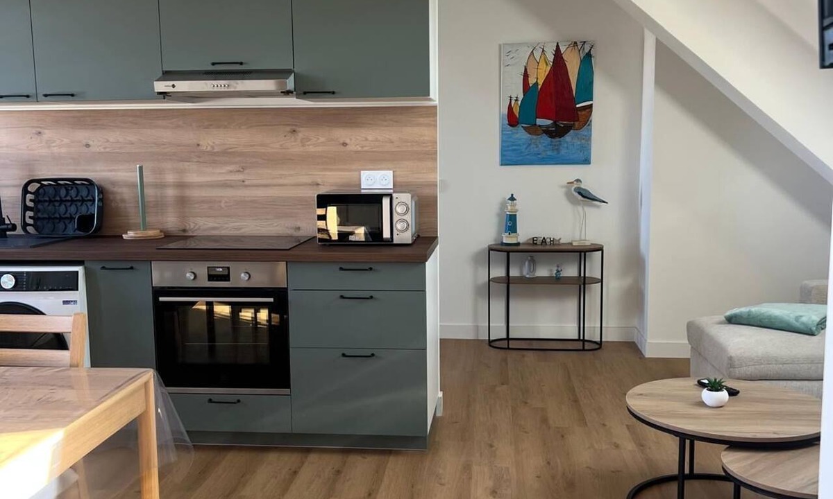 Saint-Nazaire Apartment | Atlantic getaway, sea, beach and relaxation apt type 3 furnished and equipped