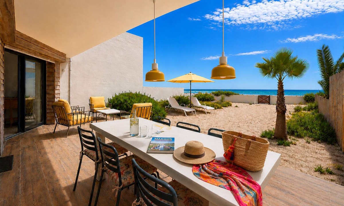 Carnon-Plage Apartment | Carnon Beach Sand : The Beach as Your Garden