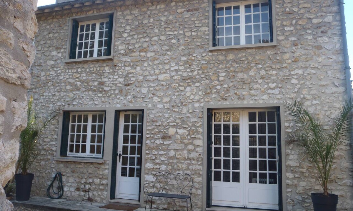 Rosay Cottage | Cottage 'La Grande Maison' with Private Terrace, Private Garden and Wi-Fi
