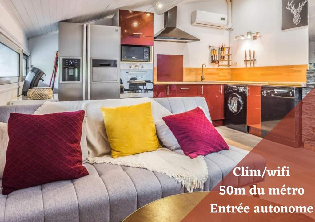 Patte d'Oie Apartment | ☆ L'appart d'oie ☆ 2 pièces ☆ 50m du métro ☆ fibre