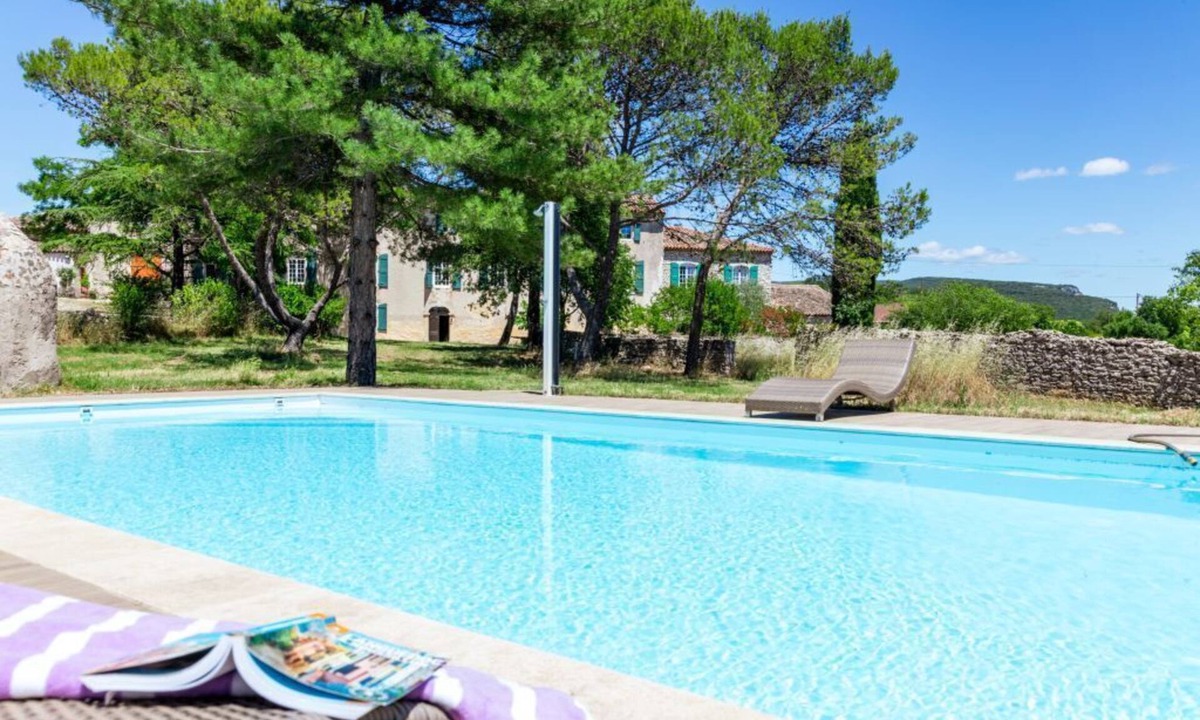 Brissac Apartment | Large stylish studio on an award-winning vineyard; shared pool close to Cevennes