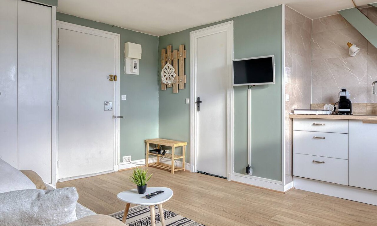 Rouen City Centre Apartment | Le Studio Monet, joli studio vue Cathédrale !