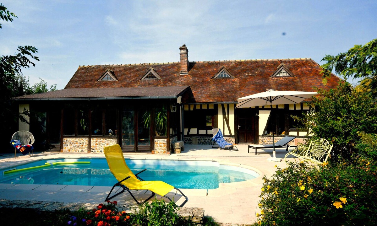 Ajou House | Normandie - Quiet house 1h30 from Paris with private pool