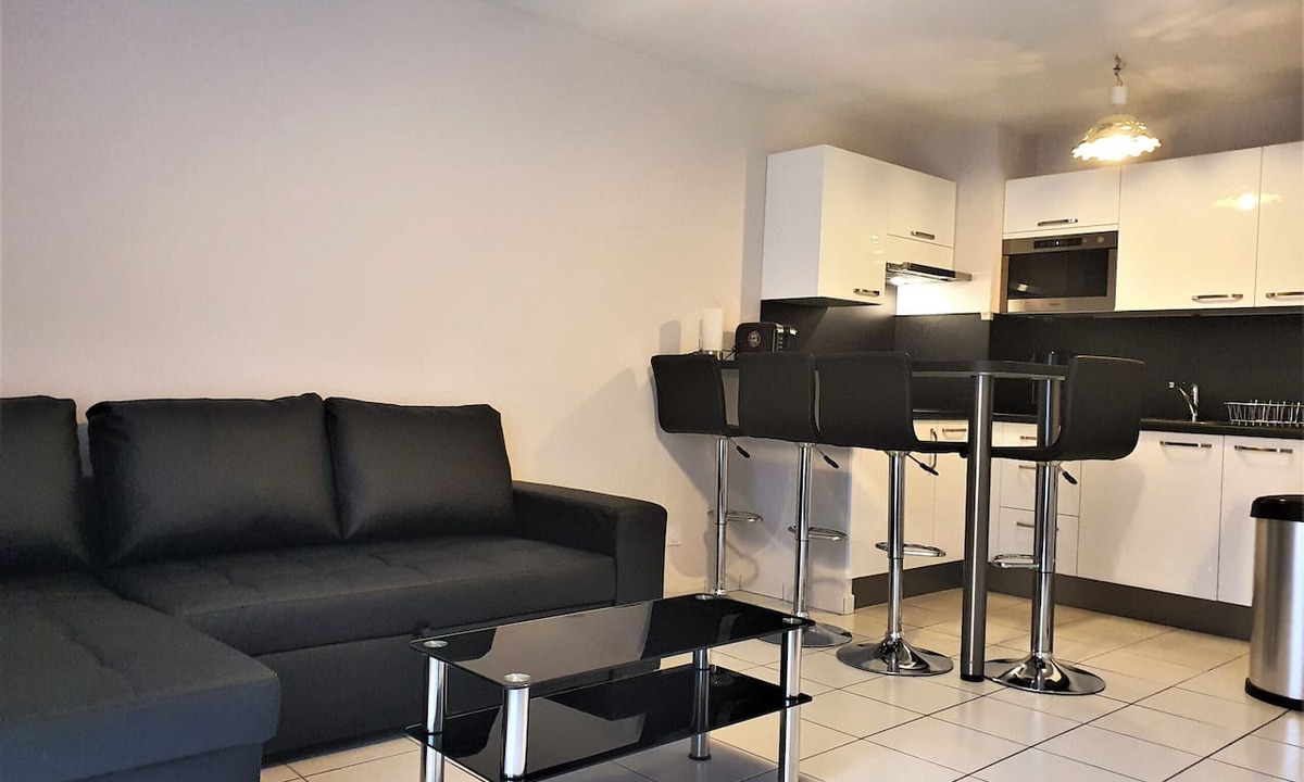 Le Suquet Apartment | Pallazzio 2, 5 minuts walking distance from Beacheswith terrace and parking