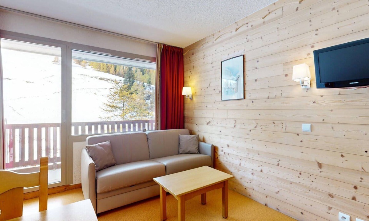 Plagne 1800 Apartment | Résidence Les Arolles - La Plagne 1800/Cosy Studio 4P
