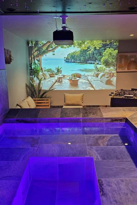 Ittenheim Villa | Villa Lion - SPA Privé, Climatisation, Sauna, Borne d'arcade, Babyfoot