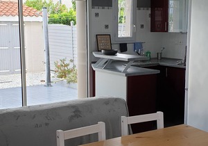 A seafront dream with garden and private parking.