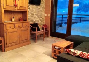 Appartement 3 pièces moderne avec terrasse, vue Mont Blanc, à 100m des pistes, garage et WiFi inclus - FR-1-351-119