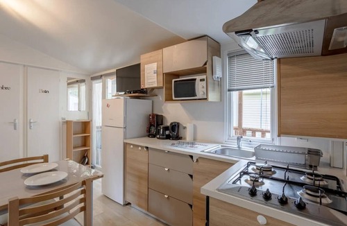 Saint-Jean-de-Monts Cabin | 3 Bed - Sleeps 6 - On-Site Activities - Parking