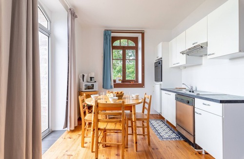 Pleneuf-Val-Andre Apartment | Beachfront sea-view aprt,private parking, sleeps 4