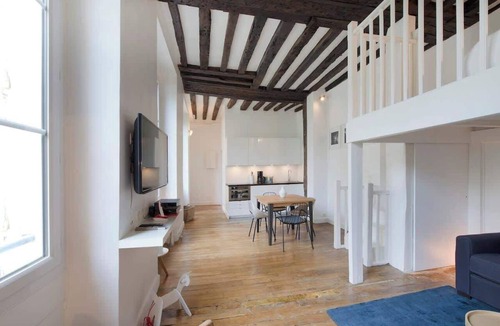 Notre-Dame-des-Champs Apartment | Bohemian studio in Saint-Germain-des-Prés - studio - Left Bank, long stay - Cherche Midi by Habitat Parisien