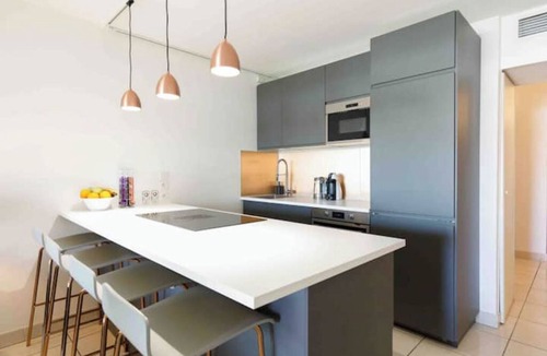 Mandelieu-La-Napoule Apartment | Cannes Marina Garden Apartment with private terrace and swimming pool