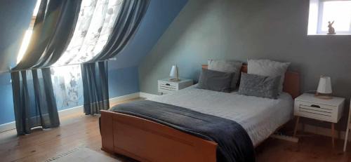 Hommarting House | Chambre double dans la maison de Pauline et Stéphane