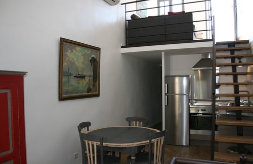 Antibes Old Town Apartment | Charming loft old village-Sea view terrace -100 m sea-All by foot- ideal couples
