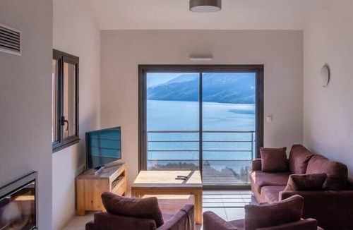 Chorges Apartment | Chorges Lakeside Stay with a Fireplace