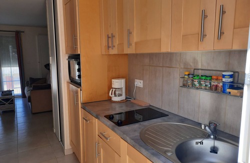 Saint-Michel-Chef-Chef House | Comfortable house for 2 people, 40 m from the beach, room with SEA VIEW