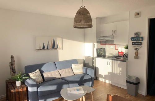 Hardelot-Plage Apartment | Cosy Hardelot renovated near beach center ideal family of 4 or 2 adults