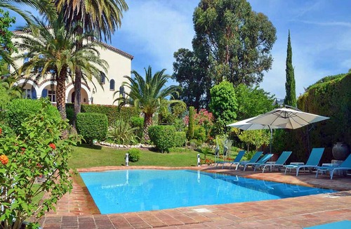 Mandelieu-La-Napoule Villa | FLASH SALE JULY/contact owner. Magnificent Private Gated Villa, Pool, 5 AC Bed