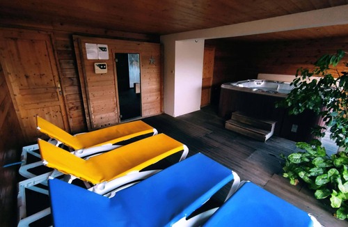 Dommartin-les-Remiremont Cottage | Gîte dans chalet Chloé-Terrace-Gîte-Family-Ensuite with Shower