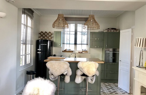 Le Touquet-Paris-Plage House | Heart of town 100m from the beach, Touquettoise with sea view, terrace and garden