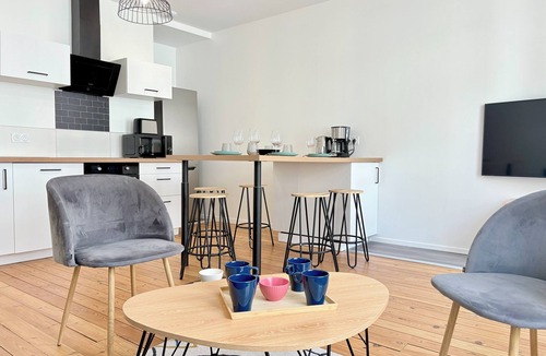 Chateaubriant Apartment | L'appart' du center - ideal for professionals and families