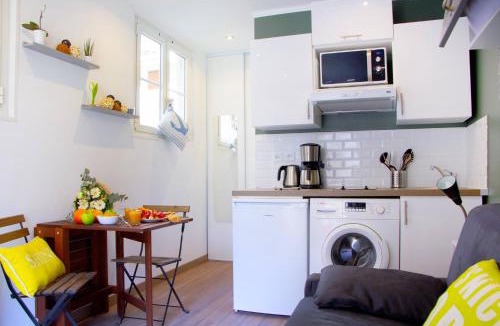 Musicians Quarter Apartment | LE REFUGE avec terrasse et jardin, en plein centre-ville, gare 5 minutes à pieds