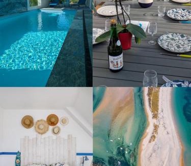 Benodet Villa | Letty Glaz, Plage à 300 m, Piscine 29 degrés, Calme - Stay in Brittany