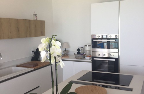 Cros-de-Cagnes Condo | Luxurious waterfront apartment with sea § mountain view near the race course