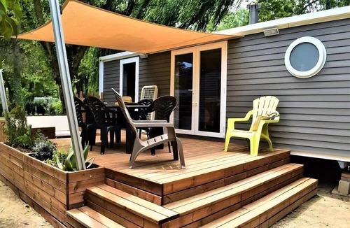 Palau-del-Vidre House | Mobile-Home GRAND CHARME CLIM/TV/PLANCHA GAZ 4 Ã 6 personnes - 4 pers. included in the price