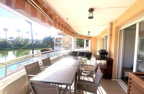 Le Cannet Apartment | Modern apartment in residence with tennis pool - lake view 10 mn from Cannes