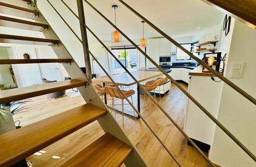 Etaules House | New architect-designed villa for 8 people, 4 bedrooms, enclosed garden, terrace, pétanque