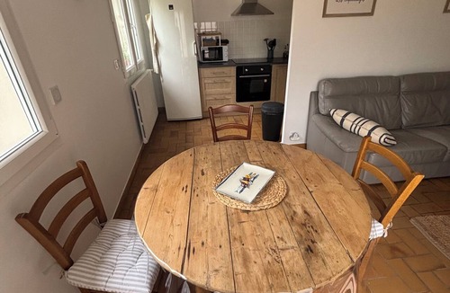 Port-en-Bessin-Huppain House | Our family-friendly, cozy guesthouse, "Annexe," sleeps 4 and is a 5-minute walk from the harbor