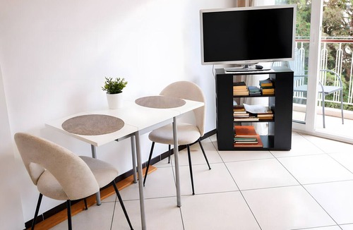 Cros-de-Cagnes Apartment | Studio 'Seaside' with Balcony and Wi-Fi