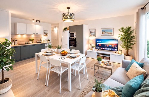 Cannes La Bocca Apartment | 🏆 T4 NEUF CENTRE-VILLE - 3 CHAMBRES - LIONS DE CANNES 2026 5 mn des Plages