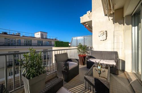 Musicians Quarter Apartment | Terrasse ensoleillée sur les toits de Nice