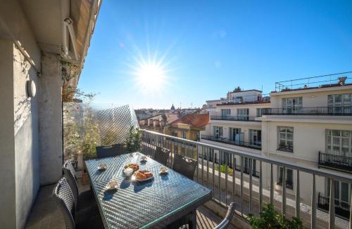 Musicians Quarter Apartment | Terrasse ensoleillée sur les toits de Nice