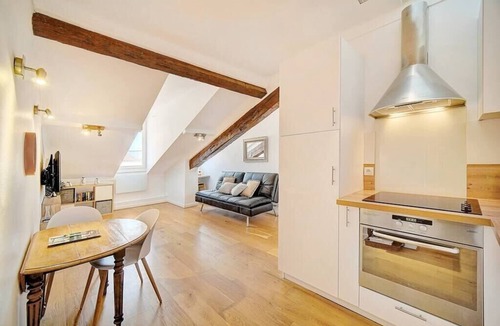 Cannes City Centre Apartment | Upstays Attic 63m² Apartment Palais Center