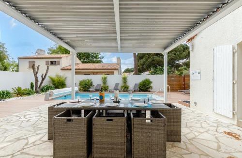Bretignolles-sur-Mer Villa | Villa à Brétignolles avec piscine chauffée et SPA à plus de 34 degrès
