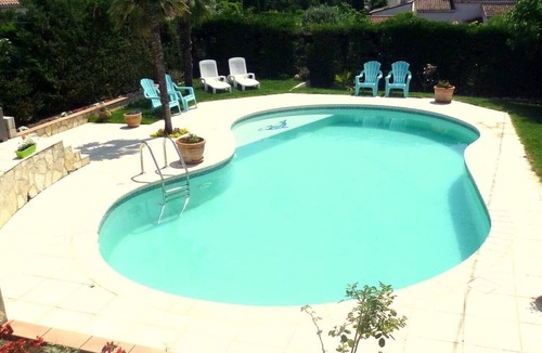 Mandelieu-La-Napoule Apartment | Wonderful 3-star app. in villa near Cannes, AIRCO-WIFI-GARDEN-BBQ