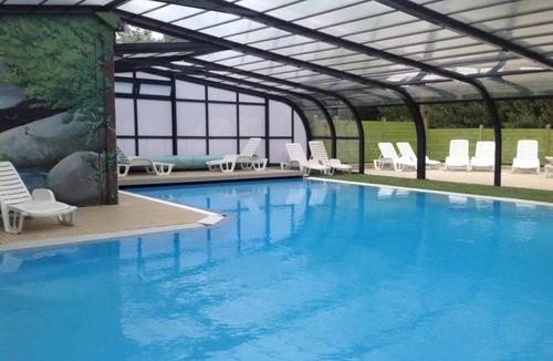 Huelgoat House | ZEcamping 3 étoiles piscine chauffée jacuzzi sauna tente 5 pers