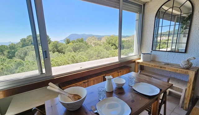 5 Couchages, vue Mer, Climatisation, Wifi, Tout à Pied, Plage à 250m