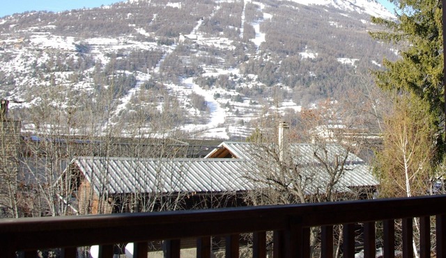 Bright apartment 59 m² Balcony with beautiful view Prorel, Briançon Serre Chevalier 1200