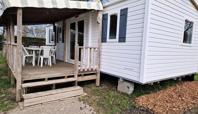 Campsite maeva Escapades Le Bois Joli * - Mobile Home Cordélia 4 Rooms 6 People + TV