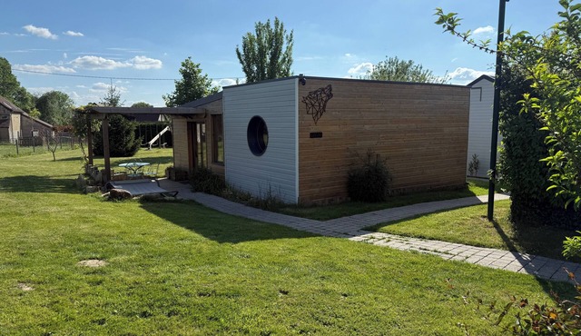 Cocoon-style wooden accommodation with breakfasts included