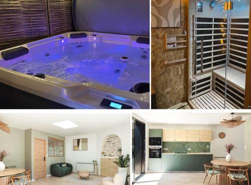 Cosy home quartier gare lafayette avec spa et sauna privatif