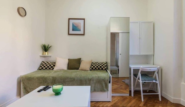 Cozy studio in a beautiful listed residence