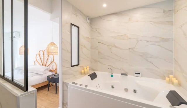 Eden Flat Jacuzzi Massena Nice