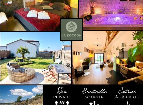Escapade détente proche plage avec Spa privé