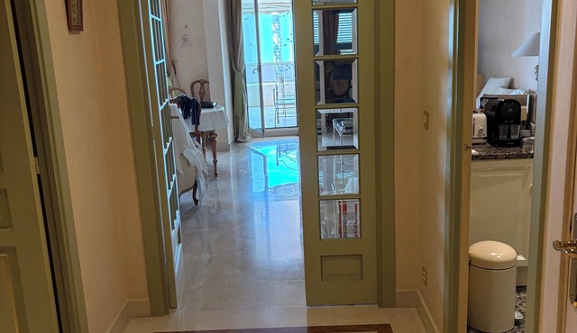 Furnished 130m apartment Monaco with seaview